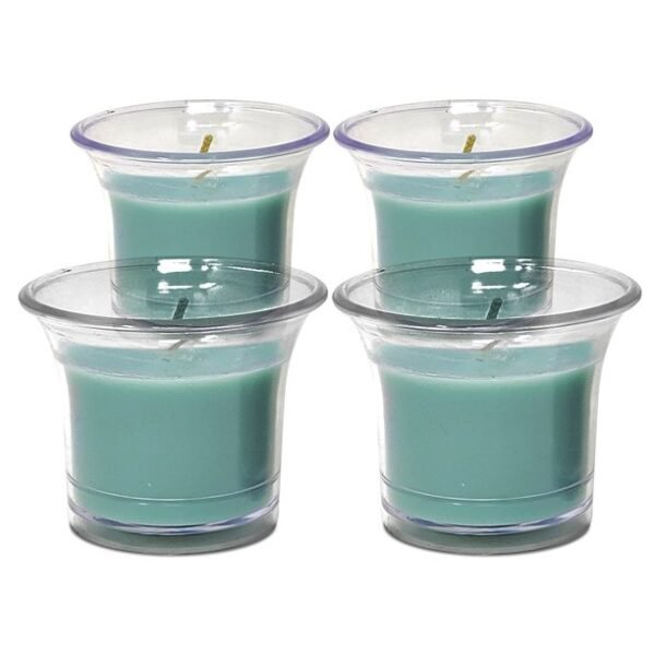 Desi Kraft Scented Votive Glass Soy Wax Candles for Home Decor, Gifts- Pack of 4 (Fragrance - Rose, Jasmine, Vanila & Lavender) - Image 11
